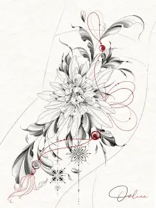Florales inspiration jap