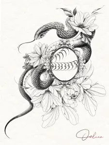 Serpent squelette