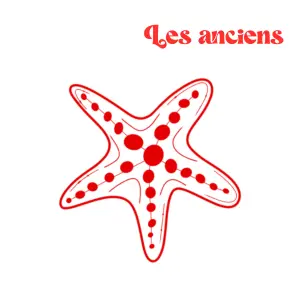 Étoile de mer rouge