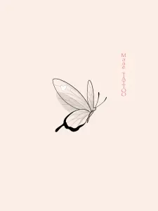 Papillon cœur 