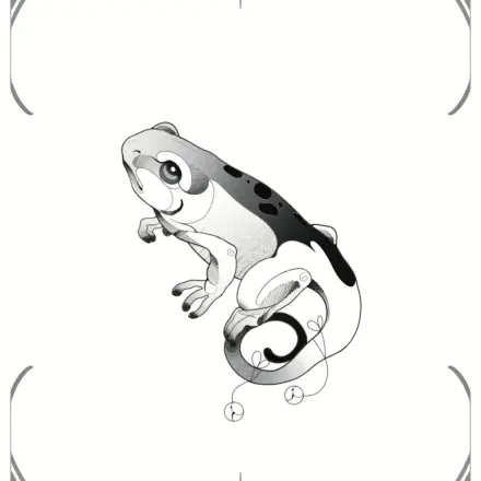 Grenouille têtard 
