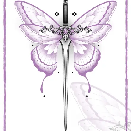 Dague papillon